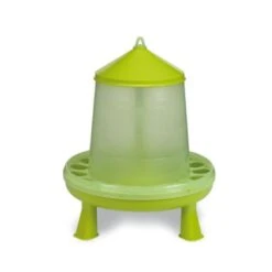 Gaun Kit Eco Vert 5/6 Poules Abreuvoir 8L Et Mangeoire 8Kg à Pieds -Poulailler Boutique 11152 1 1 1