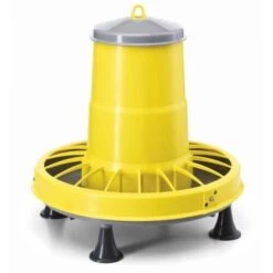 Kit River Systems 10 Poules Abreuvoir Rivus 17L Et Mangeoire 8,5Kg à Pieds -Poulailler Boutique 1434 1