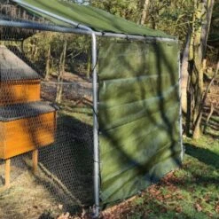 Bâche Deluxe Universelle 2 X 1,70 M Pour Côté De Parc Poulailler Verte