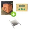 Kit Poulailler Sussex XL 6 à 10 Poules Bois FSC Avec Portier Zen Farm Autonome Et Trappe Taille Medium -Poulailler Boutique bundle sussexxl
