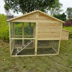 Poulailler Jersey Toit Shingle Avec Parc 4 à 6 Poules -Poulailler Boutique dsc03880