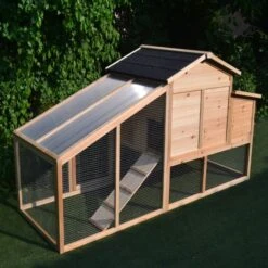 Poulailler Soie Toit Shingle Et Polycarbonate 4 à 6 Poules -Poulailler Boutique dsc 0511