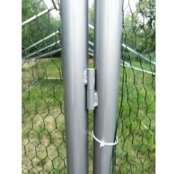 Enclos Poulailler 24m² Tubes 38mm H2,8m - Parc Grillagé Renforcé 6x4m - Acier Galvanisé -Poulailler Boutique enclos poulailler parc grillage acier galvanise renforce 6x4x2 5 detail 1