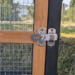 Parc Grillagé Pour Poulailler Finlandais -Poulailler Boutique extension poulailler finlandais 4 a 8 poules detail