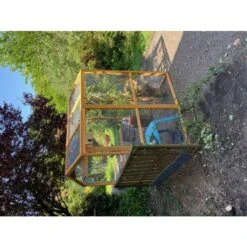 Grand Parc Grillagé Pour Poulailler Vorwerk -Poulailler Boutique extension poulailler gournay ame