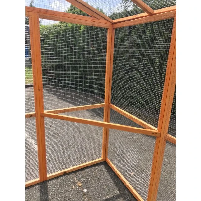 Enclos Grillagé Pour Volailles Bois 300x143x173,5cm 8 Enclos Grillagé Pour Volailles Bois 300x143x173,5cm – Image 6