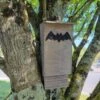 Nichoir Chauve-souris Bois FSC Petite Taille -Poulailler Boutique maison chauve souris petite face avant 2