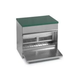 Gaun Kit Anti Nuisible Plastique 15 Poules Abreuvoir 30L Et Mangeoire 20Kg -Poulailler Boutique mangeoire anti nuisible tremie rooster 20kg gaun 3