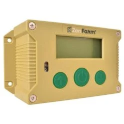 Poulailler Nestera Sur Pieds Taille S Plastique Recyclé 3 à 5 Poules Avec Portier Automatique Autonome Zen Farm -Poulailler Boutique portier automatique poulailler zenfarm vert vue profil 7