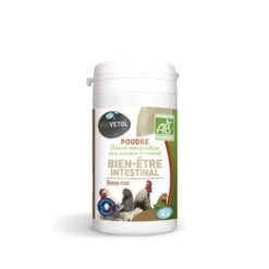 Poudre Bien-être Intestinal Pour Animaux De Basse-Cour 40 G BIO - BIOVETOL