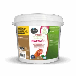 Terre De Diatomée Pour Poule Enrichie En Huiles Essentielles Diatomée+ 3KG - Biovetol