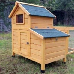 Poulailler Bantam L 1 à 2 Poules Toit Shingle 11 Poulailler Bantam L 1 à 2 Poules Toit Shingle -Poulailler Boutique poulailler 1 a 2 poules bois bantam l arriere