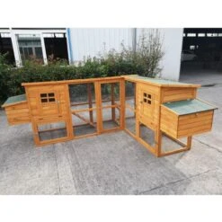 Liquidation - Poulailler Barbu Double Toit Shingle 6 à 10 Poules 10 Liquidation - Poulailler Barbu Double Toit Shingle 6 à 10 Poules -Poulailler Boutique poulailler bois barbu double exterieur