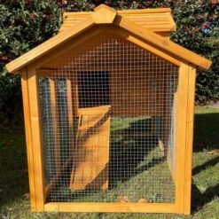 Poulailler Bréda S 1 à 2 Poules Toit Bois -Poulailler Boutique poulailler bois breda s cote