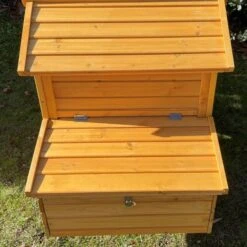 Poulailler Bréda S 1 à 2 Poules Toit Bois -Poulailler Boutique poulailler bois breda s pondoir ferme