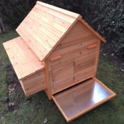 Poulailler Cémani XL Toit Bois 6 à 10 Poules 23 Poulailler Cémani XL Toit Bois 6 à 10 Poules -Poulailler Boutique poulailler bois cemani xl 6 8 poules tiroir dejections