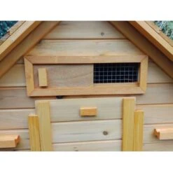 Poulailler Cémani XL Toit Bois 6 à 10 Poules 27 Poulailler Cémani XL Toit Bois 6 à 10 Poules -Poulailler Boutique poulailler bois cemani xl 6 8 poules trappe aeration