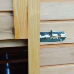 Poulailler Cémani XL Toit Bois 6 à 10 Poules 28 Poulailler Cémani XL Toit Bois 6 à 10 Poules -Poulailler Boutique poulailler bois cemani xl 6 8 poules verrou