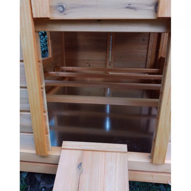 Poulailler Cémani XL Toit Bois 6 à 10 Poules 14 Poulailler Cémani XL Toit Bois 6 à 10 Poules – Image 12