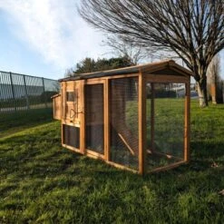 Poulailler Chabo Toit Shingle 2 à 4 Poules -Poulailler Boutique poulailler chabo vue 34 c t