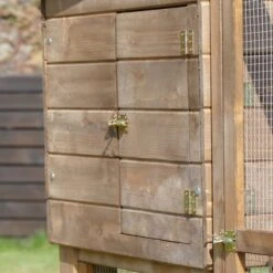 Poulailler Houdan XL Sur Pilotis Toit Shingle Noir 6 Poules Bois Epicéa -Poulailler Boutique poulailler houdan xl pilotis avec parc detail