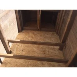 Poulailler Houdan XL Toit Shingle Noir 6 Poules Epicéa FSC -Poulailler Boutique poulailler houdan xl vue interieur pondoirs