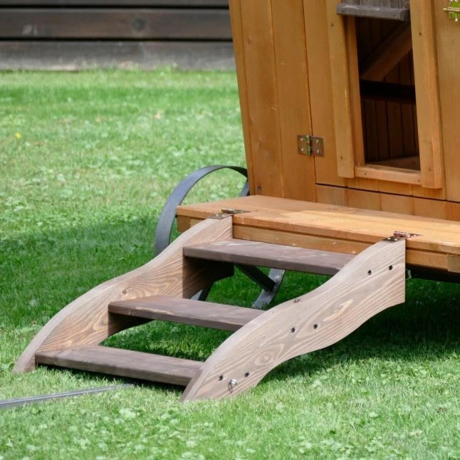 Poulailler Roulotte Toit Tôle 6 à 10 Poules Mobile 11 Poulailler Roulotte Toit Tôle 6 à 10 Poules Mobile – Image 9