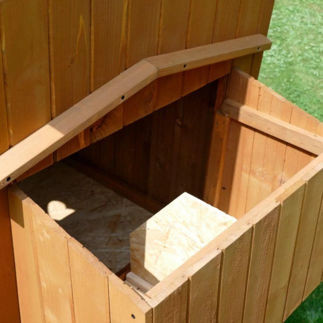 Poulailler Roulotte Toit Tôle 6 à 10 Poules Mobile 16 Poulailler Roulotte Toit Tôle 6 à 10 Poules Mobile – Image 14