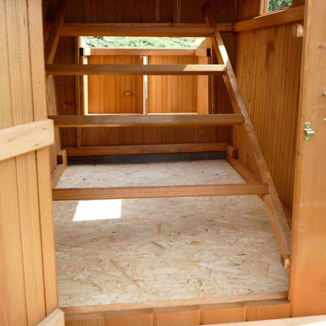 Poulailler Roulotte Toit Tôle 6 à 10 Poules Mobile 13 Poulailler Roulotte Toit Tôle 6 à 10 Poules Mobile – Image 11