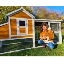 Poulailler Toit Renforcé M Toit Plastique 6 à 8 Poules -Poulailler Boutique poulailler toit renforce 6 a 8 poules ensemble