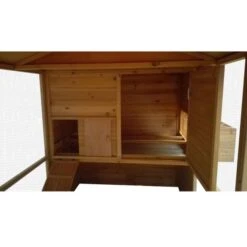 Poulailler Gournay Toit Shingle 10 à 12 Poules -Poulailler Boutique poulailler gournay 10 a 12 poules toit shingle vue partie nuit