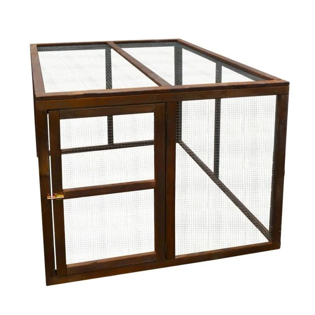 Parc Grillagé Pour Poulailler Plymouth Bois FSC