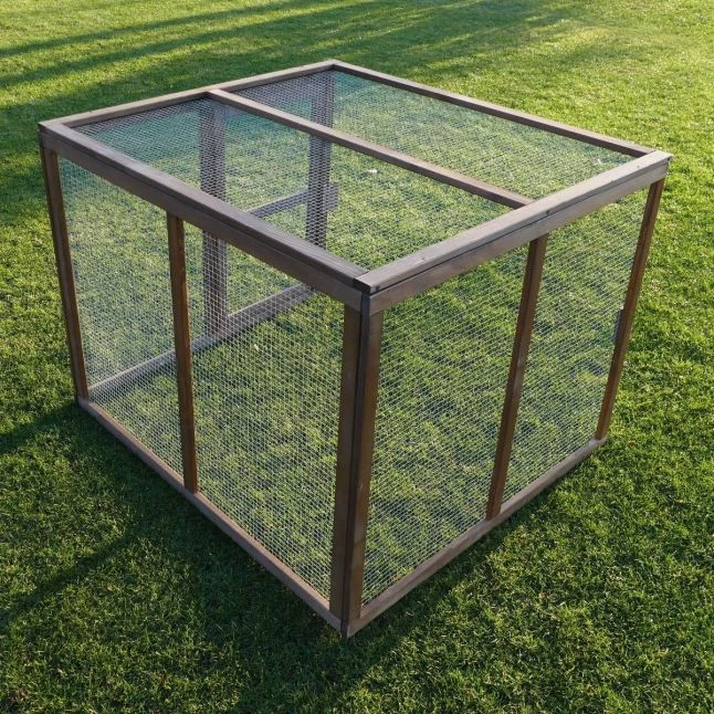 Parc Grillagé Pour Poulailler Plymouth Bois FSC – Image 2