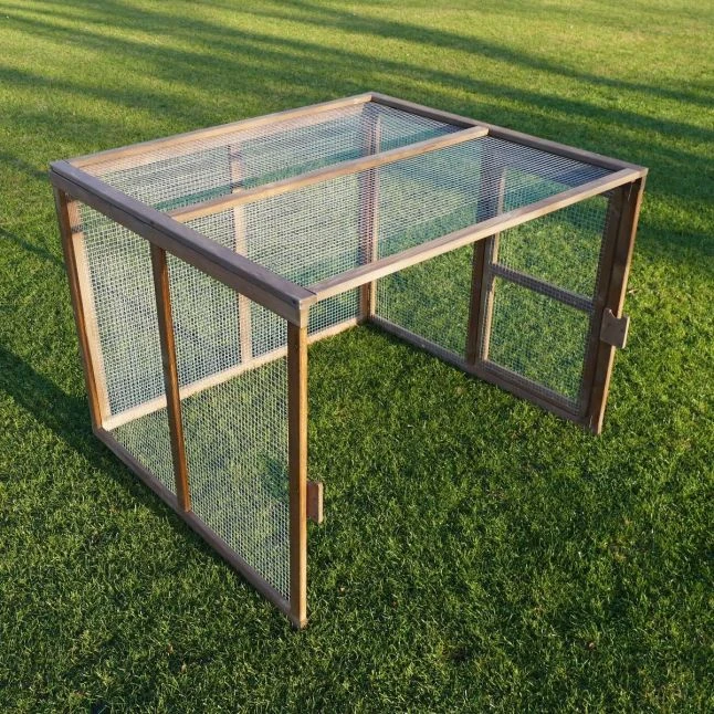 Parc Grillagé Pour Poulailler Plymouth Bois FSC – Image 3