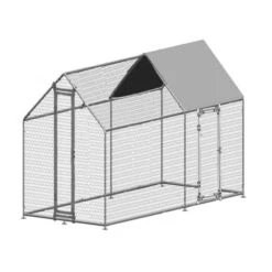 Porte Universelle 1,70x0,75m Pour Enclos Poulailler Parc Grillagé Renforcé -Poulailler Boutique schema porte laterale