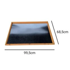 Tiroir à Déjections Pour Poulailler Cémani XXL 15 à 18 Poules -Poulailler Boutique tiroir dejections bassette xxl sav dimensions