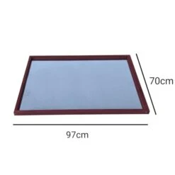 Tiroir à Déjections Pour Poulailler Deluxe 10 à 12 Poules Rouge -Poulailler Boutique tiroir dejections poulailler deluxe dimensions