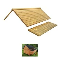 Toit De Poulailler Pour Cémani XXL 15 à 18 Poules Bois